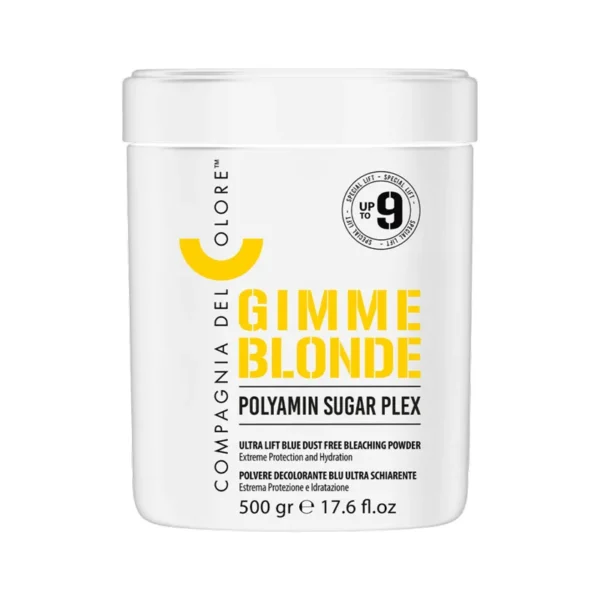 پودر دکلره زرد Compagnia Del Colore مدل Gimme Blonde Polyamin Sugar Plex