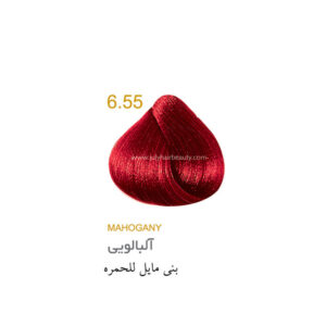 رنگ مو جولای سری آلبالویی شماره 6.55