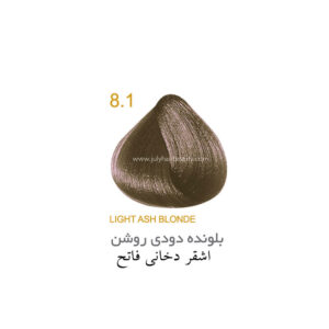 رنگ مو جولای سری دودی شماره 8.1