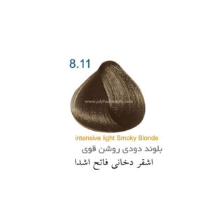 رنگ مو جولای سری دودی قوی شماره 8.11