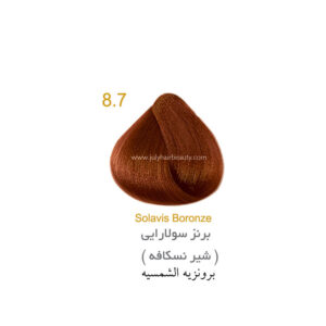 رنگ مو جولای سری شکلاتی شماره 8.7