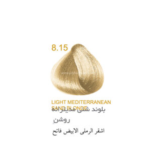 رنگ مو جولای سری شنی مدیترانه ای 8.15