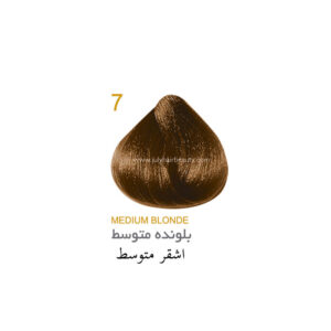 رنگ مو جولای سری طبیعی شماره 7