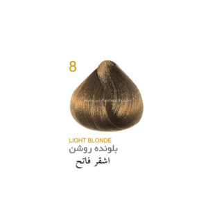 رنگ مو جولای سری طبیعی شماره 8