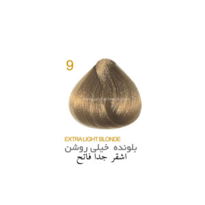 رنگ مو جولای سری طبیعی شماره 9
