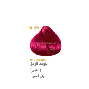 رنگ مو جولای سری قرمز شاه بلوطی شماره 6.66