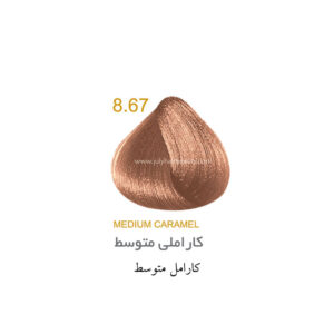 رنگ مو جولای سری نسکافه ای کاراملی شماره 8.67