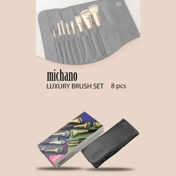 ست براش 8 عددی میچانو Michano Luxury Brush Set 8pcs